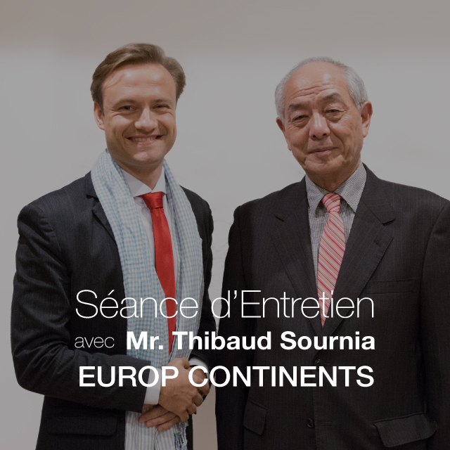 Seance d'Entretien avec Mr. Thibaud Sournia EUROP CONTINENTS